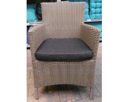 Diana Dining stoel incl handgreep Wicker HM02 Kobo - stof 239