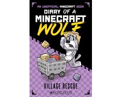 Diary of a Minecraft Wolf 4 - Village Rescue (Diary of a Minecraft Wolf #4)