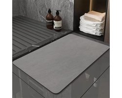 Diatomeeën Aarde Badmat - Snelle Droogmat Steen - Badkamer Drogen - Super Absorberend - 50x80cm - Gekleurd
