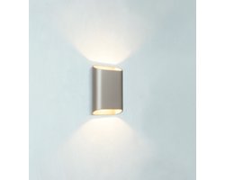 Diaz Wandlamp LED klein champagne 2700k 2x 330lm dimb - Modern - Artdelight