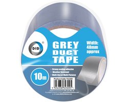 DID - duct tape - reparatietape - grijs - 10 meter x 48 mm