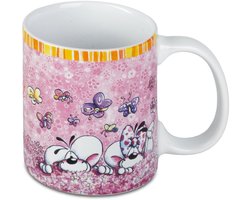 Diddl - mok - beker in leuke cadeauverpakking - Diddl en Diddlina roze