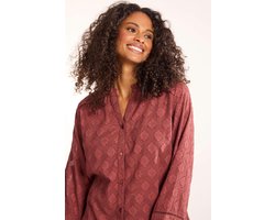 DIDI Dames Blouse Esmee Hot chocolate maat 38