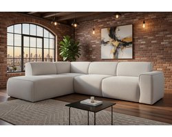 Didim Royal Comfort L-Hoekbank 292 cm - Ivoor - Links - Royale 5-zits Designbank voor Grote Woonkamer Merk: Casa Serena
