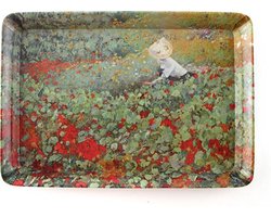 Dienblaadje, Mini 21 x 14 cm, Van Looy, De tuin