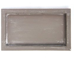 Dienblad 15x25cm Taupe