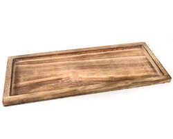 Dienblad 16x39cm Naturel