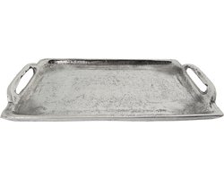 Dienblad 26*14*3 cm Nickel | 6Y2772 | Clayre & Eef