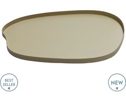 Dienblad Bariri | Large | Beige | Fijn Structuur | L50 x B40 x H2 cm