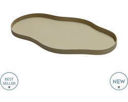 Dienblad Bauru | Small | Fijn Structuur | Beige | L44 x B25 x H2 cm