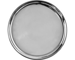 Dienblad Edelstaal Rond 28 cm - Serveer Plateau - Serveerplateau