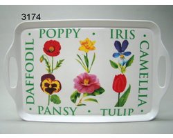 Dienblad Flower Garden – 50 x 30 cm – Melamine – Lesser & Pavey