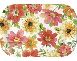 Dienblad klein - Tray met gratis 16 bijpassende Servetten - placemat servetten