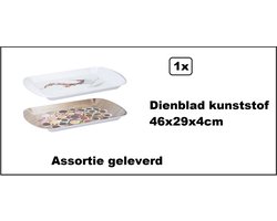 Dienblad kunststof 46x29x4cm