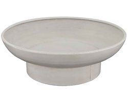 Dienblad metaal - Grijs - Ø 28,5 cm