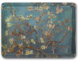 Dienblad, MIDI, 27x20 cm, Amandelbloesem, Vincent Van Gogh