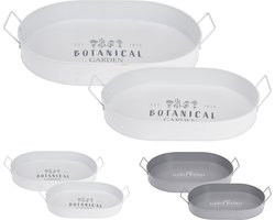 Dienblad set 2 stuks - Wit