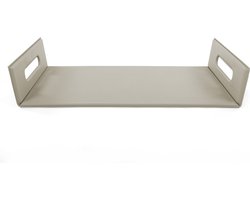 Dienblad - TOGO, 33x45 cm + 2x6 cm, taupe