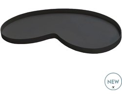 Dienblad Villeta | Medium | black - zwart | L67,5 x B36 x H2 cm