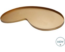 Dienblad Villeta | Medium | Gold - Goud | L67,5 x B36 x H2 cm