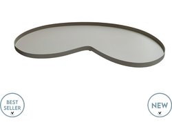 Dienblad Villeta | Small | Beige | Fijn Structuur | L45 x B24 x H2 cm