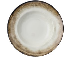 Diep Bord Arthur Krupp Porcelain Shade Earth 27 cm
