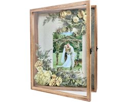 Diepe 3D Fotolijst op Hout voor Objecten, Verzamelobjecten en Decoratie (32x40 cm)