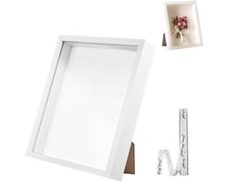 Diepe Houten Fotolijst - 3D-effect, x cm - Acrylplaat - Wanddecoratie - Familieherinneringen - Binnenframe