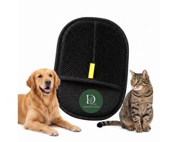 Dierenharen Verwijderaar – Hondenharen & Kattenharen Verwijderaar – Huisdierhaar Verwijderaar voor Bank, Meubels, Kleding & Auto – 21 x 16,5 cm