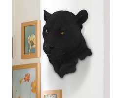 Dierenkop Wanddecoratie van Hoge Kwaliteit voor Huis en Bar - 3D Sculptuur in Hars - Eenvoudig te Installeren - Slaapkamer en Woonkamer Decoratie