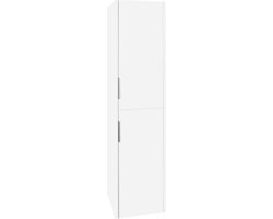 Differnz Bolo hoge kast 35x160x35cm FSC MFC board / hout wit hoogglans