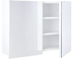 Differnz Brida Spiegelkast - 50 x 67,5 x 15 - Wit
