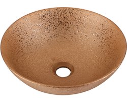 Differnz BRIGHT Waskom - 36x14cm - geglazuurd - koper