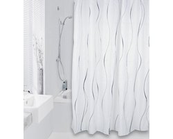 Differnz Douche Gordijn Waves zonder ringen