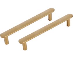 Differnz | Meubelgreep Plat | 128 mm | Goud