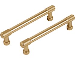 Differnz | Meubelgreep Recht | 128 mm | Goud
