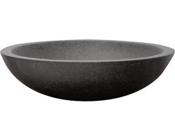 Differnz Puur waskom - Ø 45 x 12.5 cm - zwart