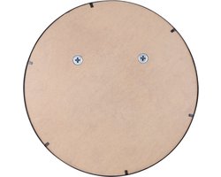 Differnz Spiegel Rond aluminium 65 x 65 cm zwart