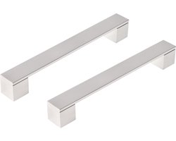 Differnz Tilburg meubelgreep - 160 mm - mat chroom