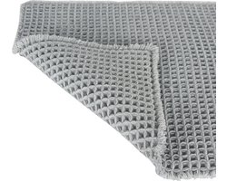 Differnz Wafel badmat – 50 x 80 cm – grijs