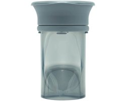 Difrax 360°beker Drinkbeker - 250 ml - 9+ Maanden - Grijs - 1 stuk