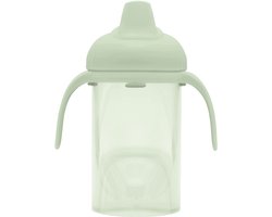 Difrax Tuitbeker Drinkbeker - 250 ml - 6+ Maanden - Lichtgroen - 1 stuk