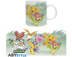 Digimon Departure Kop meerkleurig Keramiek -