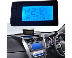Digitale Dashboard Klok met LCD Thermometer en Nachtverlichting voor Trucks en Voertuigen