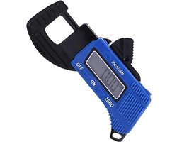 Digitale Diktemeter - Meetinstrument - Nauwkeurig Meten - Groot LCD Display - 0-12.7mm - Grijs