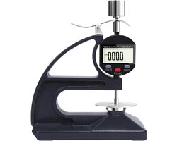 Digitale Diktemeter - Precisie Meter - Materiaal Meten - Instelbare Druk - 0-10 mm - Zwart