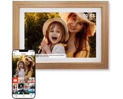 Digitale Fotolijst - 10,1 inch - Frameo App - 32GB - Digital Calendar - WiFi - Moederdag cadeau - HD IPS Touchscreen - Dewelling