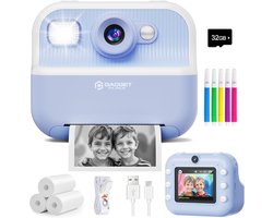 Digitale Kindercamera HD 1080P met 32GB Geheugenkaart - Met Selfie Camera - Fototoestel voor Kinderen - Kinderfototoestel - Speelgoedcamera