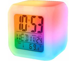 Digitale Klok Slaapkamer - Digitale Wekker - Digitale Klok Kinderen - Digitale Klok Met Temperatuur