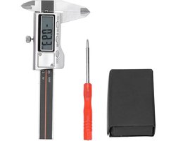 Digitale Schuifmaat - Meetinstrument Diktemeter - Precisie Metingen - Slijtvast Roestvrij Staal - 0-50mm - Zilver